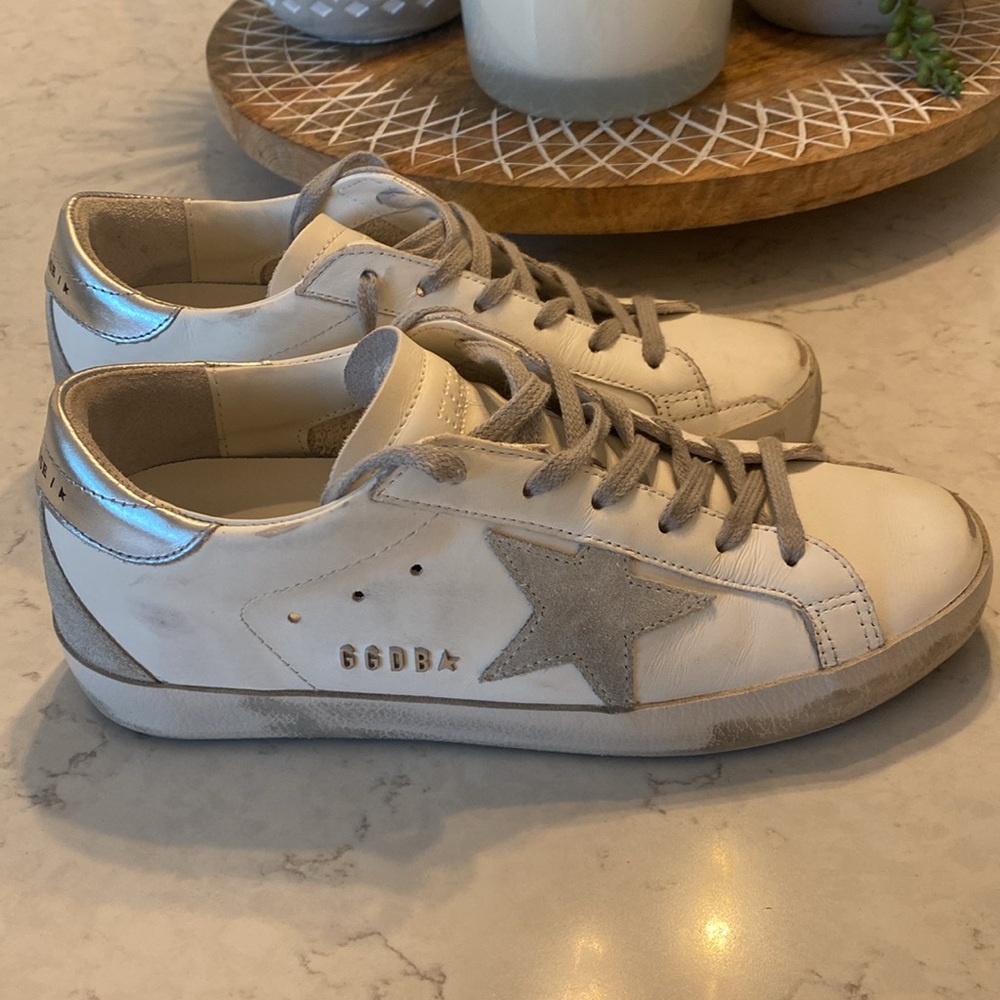 Golden Goose Superstar Leather Sneakers